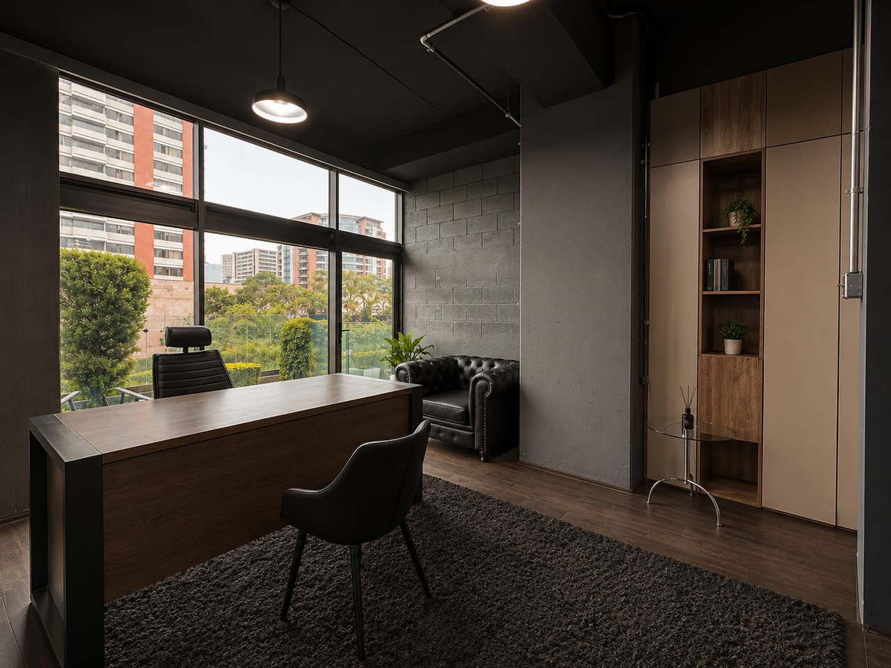 OFICINA EN VENTA DE 153mts2, EN ZONA 10 CON TERRAZA PRIVADA. — foto 1 de 9