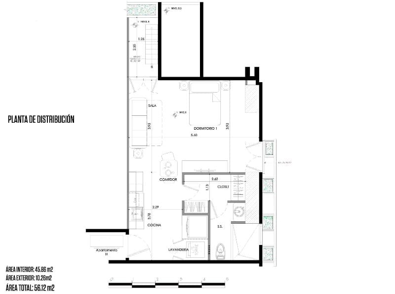 Apartamento ideal para inversion en zona 4 — foto 16 de 16